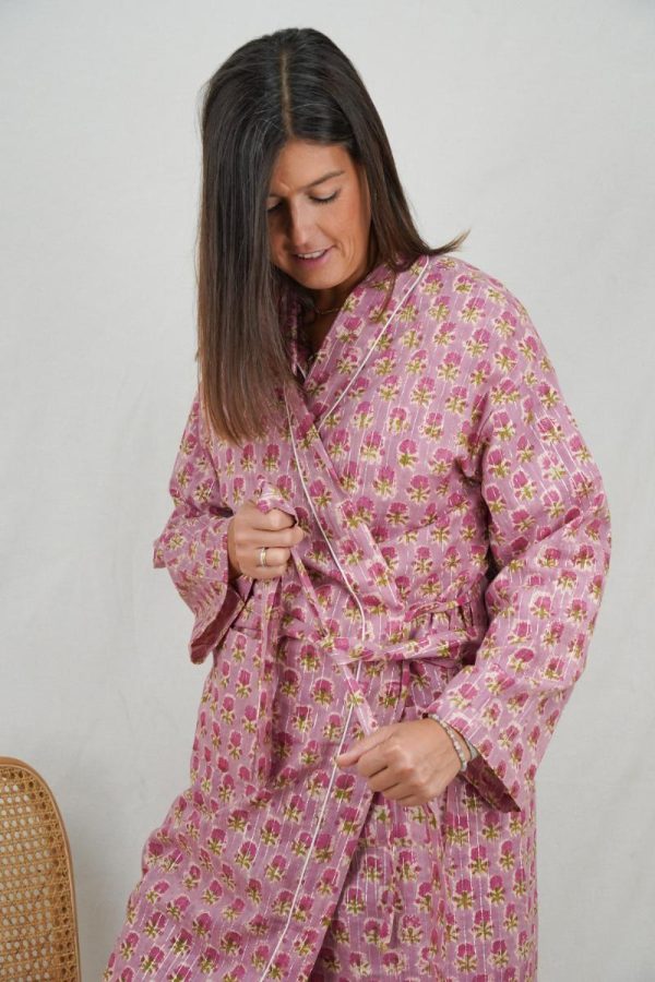 Kimono de algodón Benares - Imagen 2