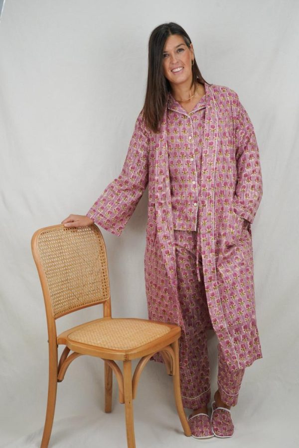 Kimono de algodón Benares - Imagen 3