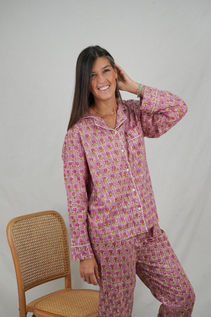 Pijama de algodón Benares - Imagen 2