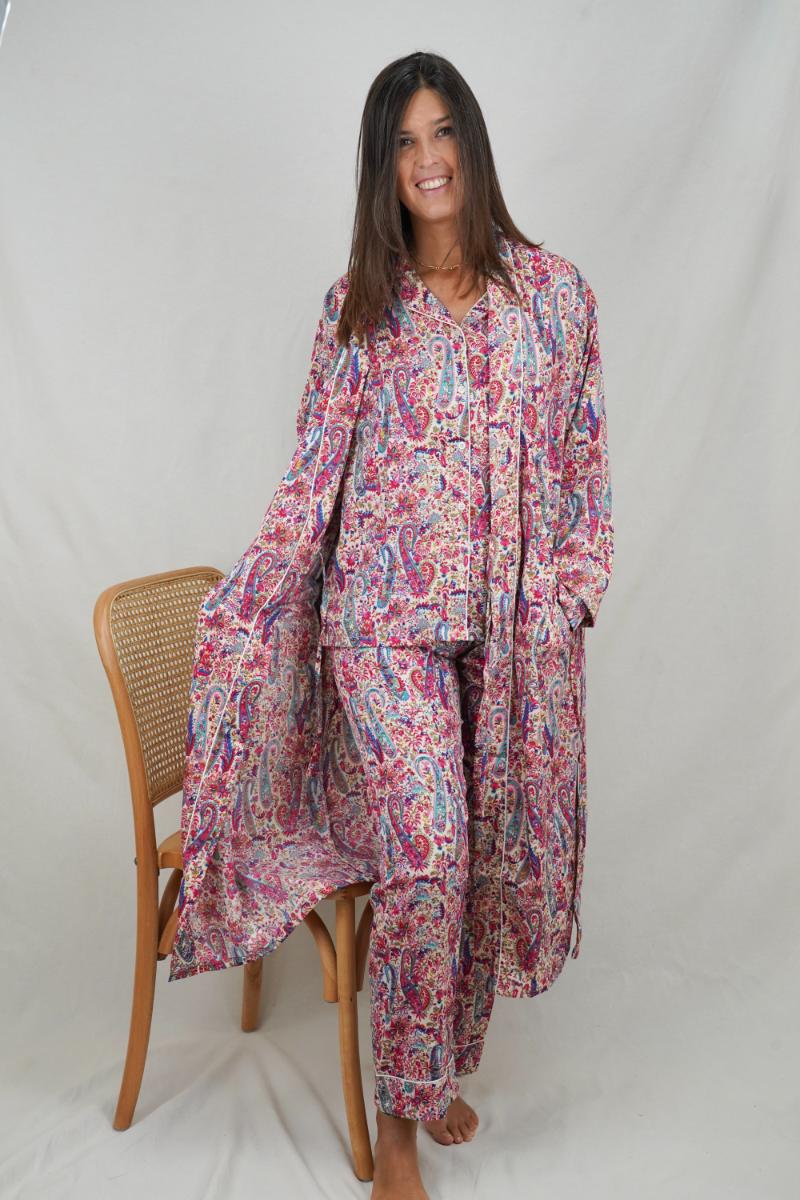 Kimono de crepe Rajgarh - Imagen 2
