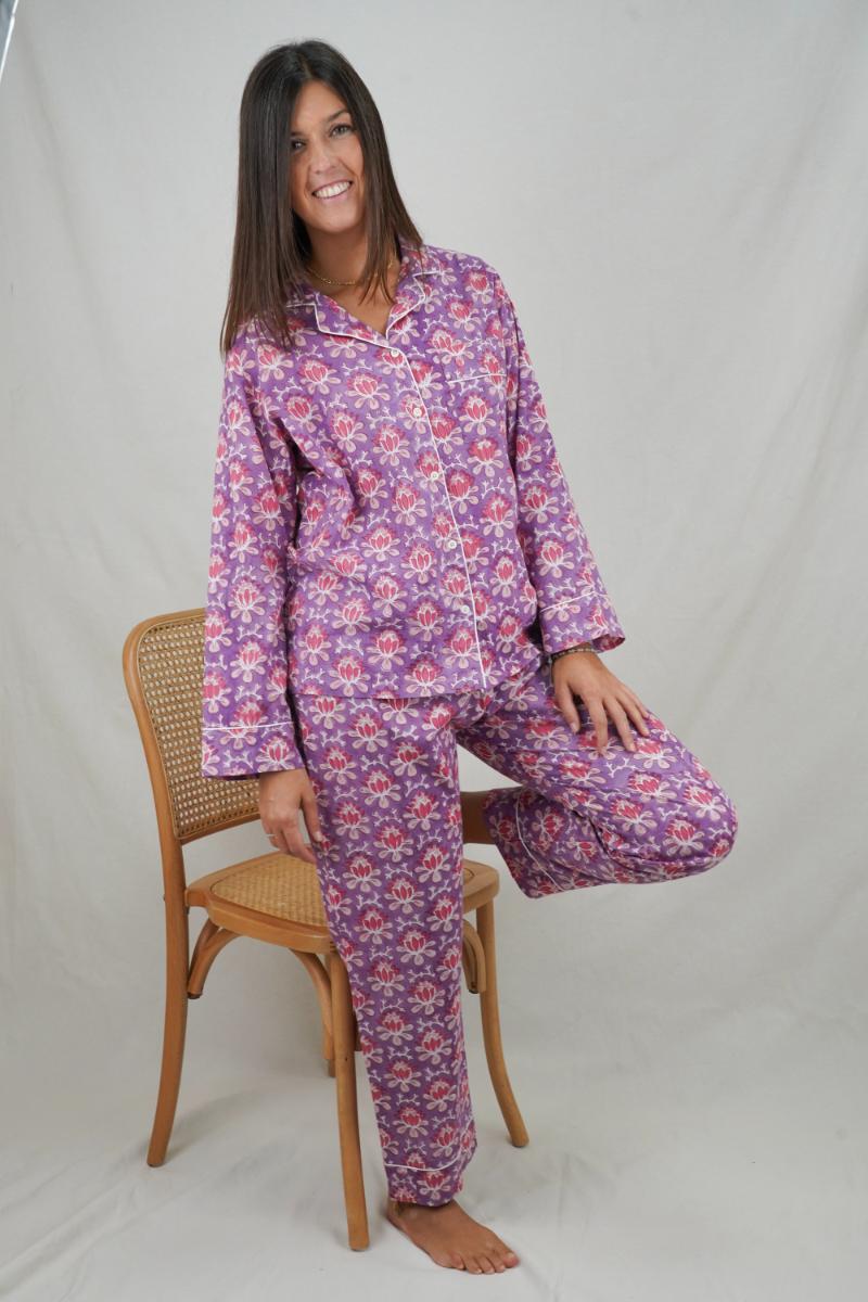 Pijama de algodón Manila - Imagen 2