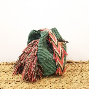 Bolso Wayuu Pequeño Verde