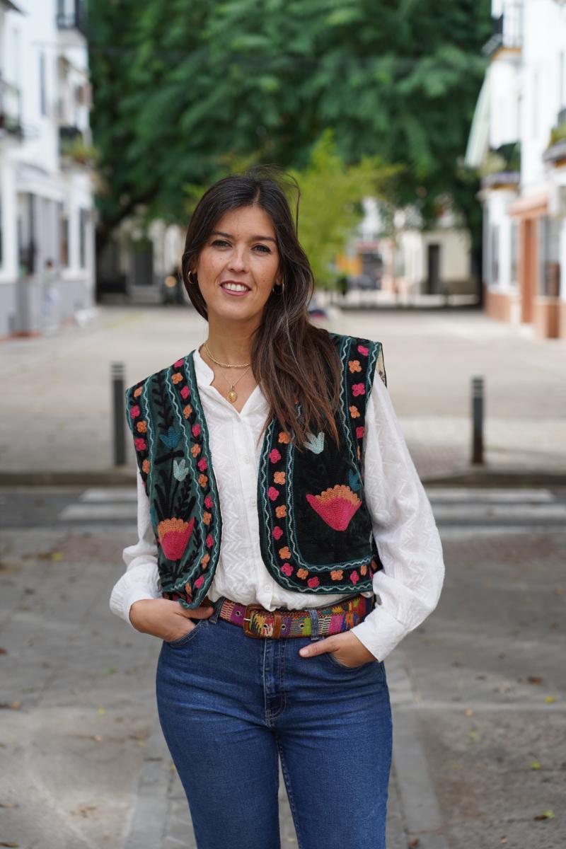 Chaleco terciopelo Tana - Imagen 2