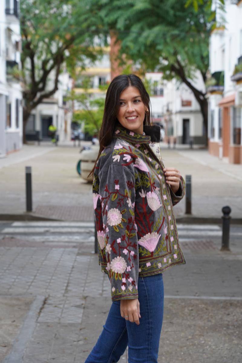 Chaqueta terciopelo Eloisa