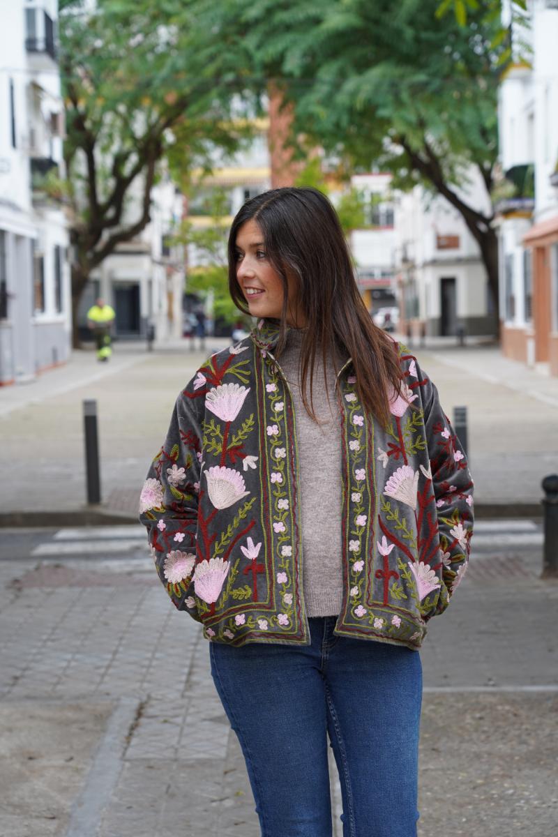 Chaqueta terciopelo Eloisa - Imagen 2