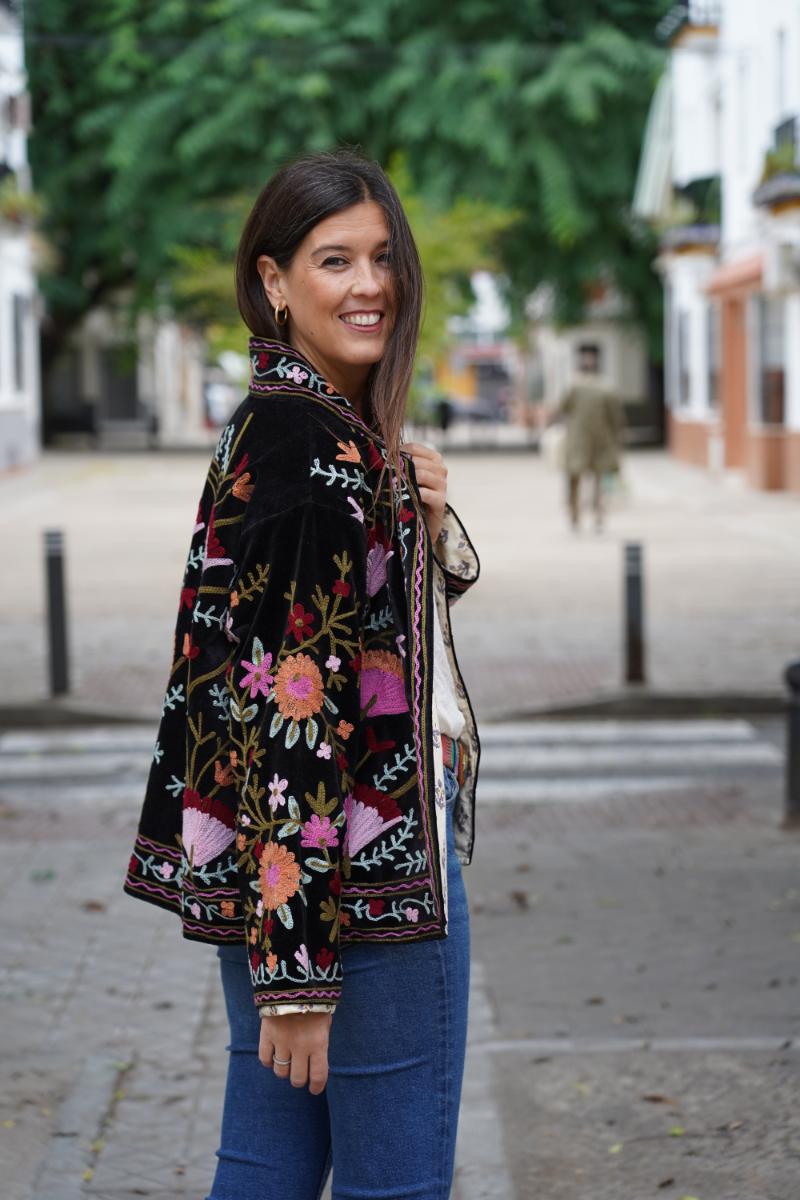 Chaqueta terciopelo Emma - Imagen 2