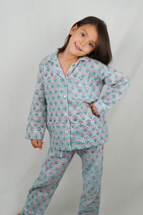 Pijama de niño de algodón - Nako - Imagen 3