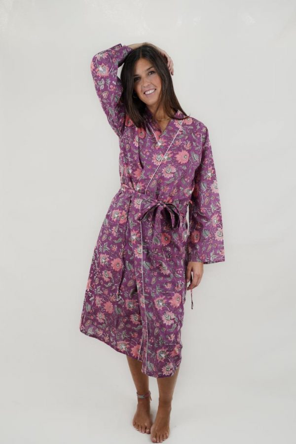 Kimono de algodón -Phalodi- - Imagen 3