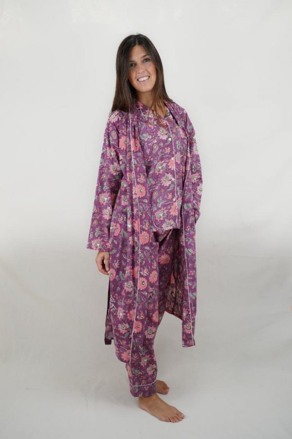Kimono de algodón -Phalodi- - Imagen 4