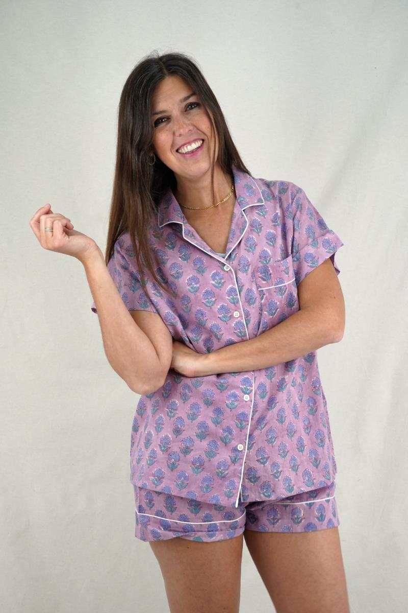 Pijama CORTO de algodón Aditi