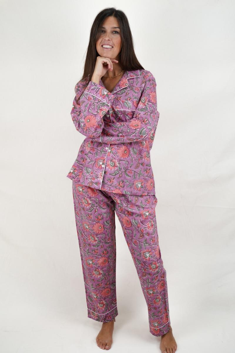 Pijama de algodón Shakti - Imagen 4